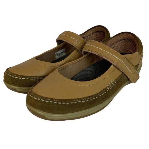 Orthofeet Athens Womens Sz 9 EE Extra Wide Mary Jane Orthopedic Shoes Brown 869 - Picture 1 of 8
